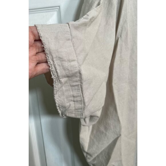 New With Tag Magnolia Pearl European Linen Dragon Embroidered Dashi Kimono - Picture 11 of 11